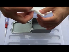 جعبه اتصال فلزی ضد آب زیرزمینی 200x130x80mm