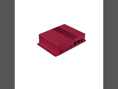 160*46*150mm آنودیزه آلومینیوم سیاه یخچال کیس با فلنج دیوار نصب