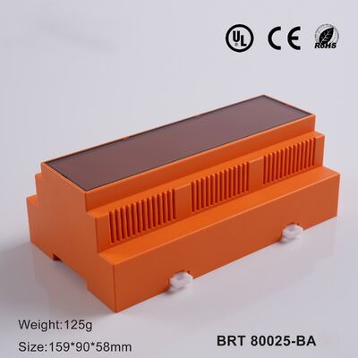 DIN Rail Enclosure 159*90*58mm 9 Module DIN Rail Box For Industrial Control & Power Supply
